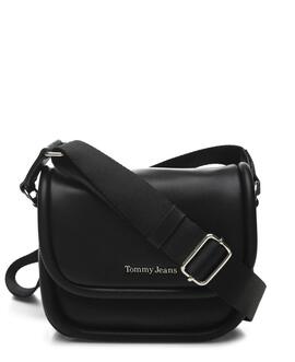 Bolso TOMMY mini piel negro boton