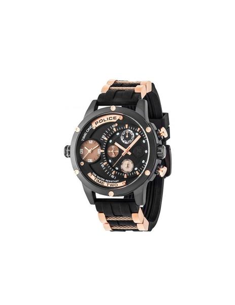 Reloj police top negro