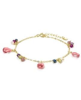 Pulsera LUXENTER Dilga con piedras de colores