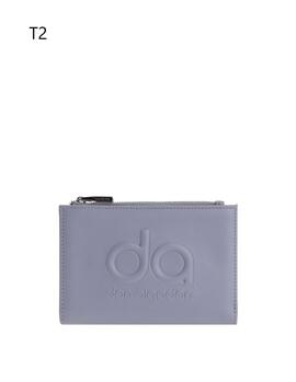 Cartera DON ALGODON piel logo medio