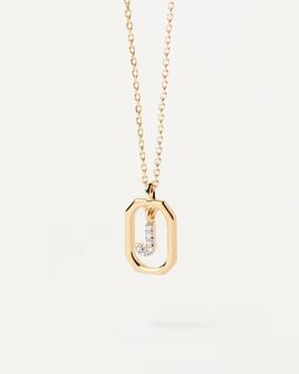 Collar PDPAOLA letra J Mini dorado 