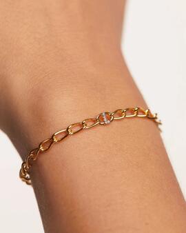  Pulsera PDPAOLA Cadena de Eslabones letra L