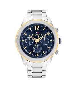 Reloj TOMMY acero esfera grande bordes dorados