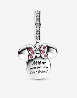 Charm PANDORA Doble Silueta Minnie Mouse de Disney