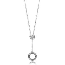Collar PANDORA con dije colgante PANDORA Signature