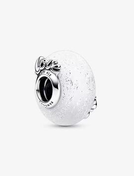 Charm PANDORA Amor y Mamá de Cristal de Murano
