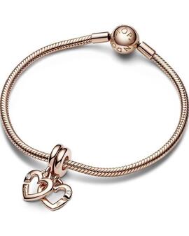 Charm Colgante PANDORA Corazones de Hermanas