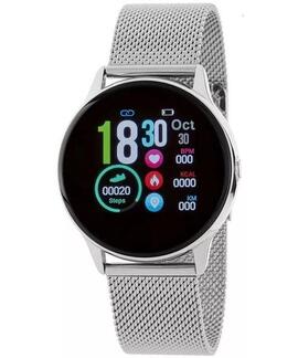 Smart MAREA esfera redonda correa milanesa acero