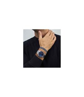 Reloj RADIANT acero bisel azul esfera numeros