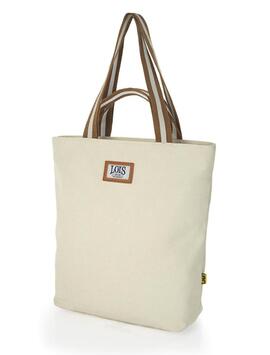 Bolso LOIS  shopper tela logo letras medio