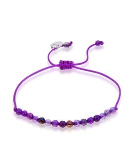 Pulsera LUXENTER  Jade Morado