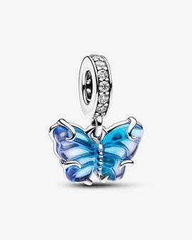 Charm Colgante PANDORA de Cristal de Murano Mariposa