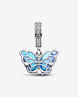 Charm Colgante PANDORA de Cristal de Murano Mariposa