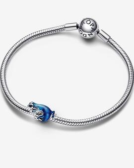  Charm PANDORA Geco Azul Metálico