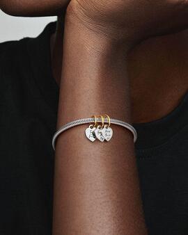 Charm Colgante PANDORA Divisible Triple Amistad en Dos Tonos