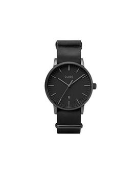 Reloj CLUSE Aravis Nato Leather Full Black