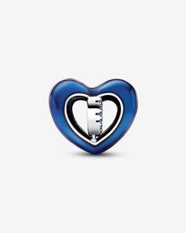 Charm PANDORA Corazón Giratorio Azul