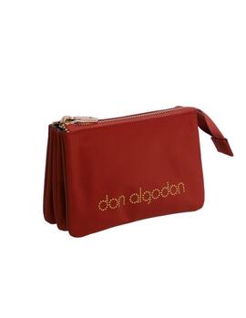 Cartera DON ALGODON  nylon cremallera 3 compart