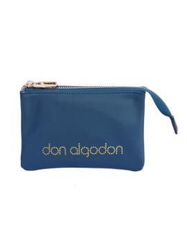 Cartera DON ALGODON  nylon cremallera 3 compart