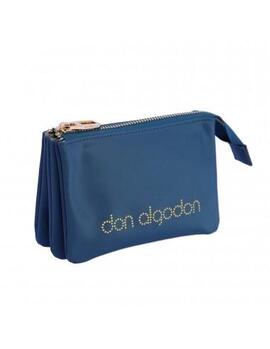 Cartera DON ALGODON  nylon cremallera 3 compart