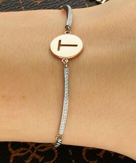 Pulsera NOMINATION Milleluci Letra T