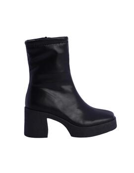 Botin AMICHI negro tacon