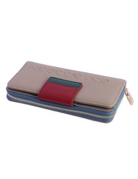 Cartera DON ALGODON Gloria boton cremallera