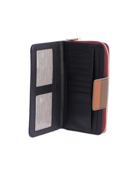 Cartera DON ALGODON Gloria boton cremallera