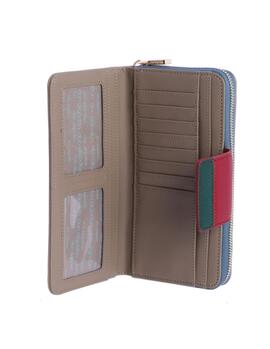 Cartera DON ALGODON Gloria boton cremallera