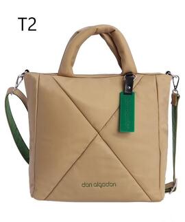Bolso DON ALGODON Euforia  mano tela x costura