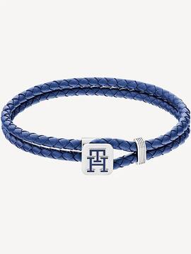 Pulsera TOMMY HILFIGER Trenzada Azul Cobalto