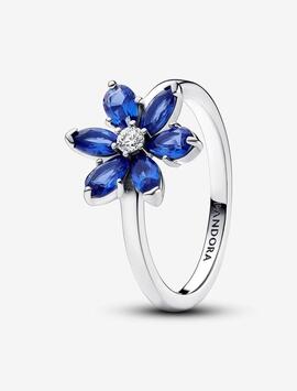 Anillo PANDORA Herbario Brillante Azul