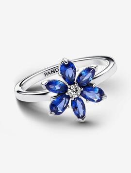 Anillo PANDORA Herbario Brillante Azul