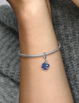 Charm PANDORA Colgante Giratorio Luna Brillante