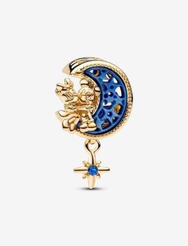 Charm PANDORA Shines Luna Creciente de Mickey Mouse & Minnie