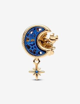 Charm PANDORA Shines Luna Creciente de Mickey Mouse & Minnie