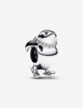 Charm PANDORA  Pingüino Esquiador