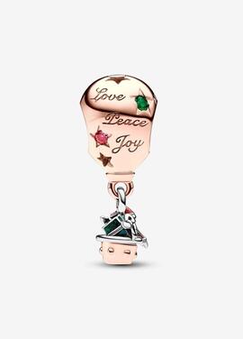 Charm PANDORA Rose Santa Claus en Globo Aerostático
