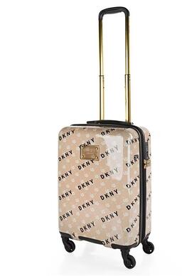 Maleta DKNY cabina beige logos
