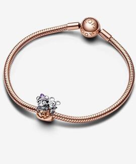 Charm PANDORA Calabaza de Halloween Mickey & Minnie Mouse