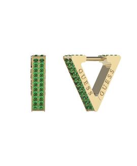 Pendientes GUESS 'Crazy Earrings'  Triángulo Verde