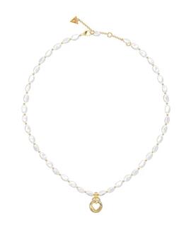 Collar GUESS Rolling Hearts Perlas