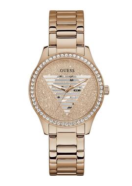 Reloj GUESS cobre logo triangulo esfera