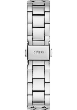 Reloj GUESS acero esfera lisa bisel negro brillante