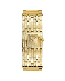 Reloj GUESS Waterfall Dorado tipo Brazalete Cuadrado