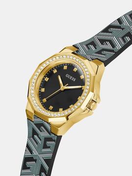 Reloj GUESS Caucho Estampado Logo G Cube