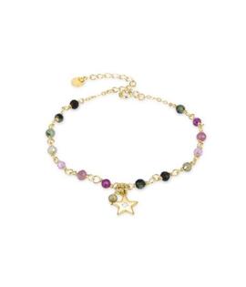 Pulsera LUXENTER Cristales Multicolor con Estrella