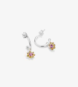 Aros RADIANT Piedra Rosa ROSETONES