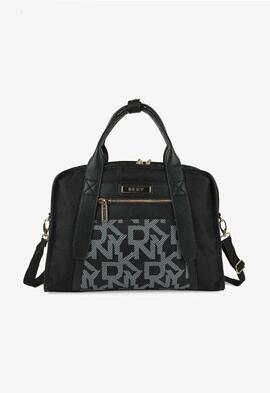 Bolso DKNY shopper tela negro logo