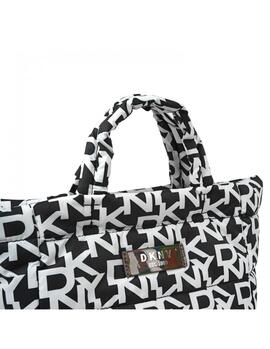 Bolso DKNY mini acolchado estampo logo